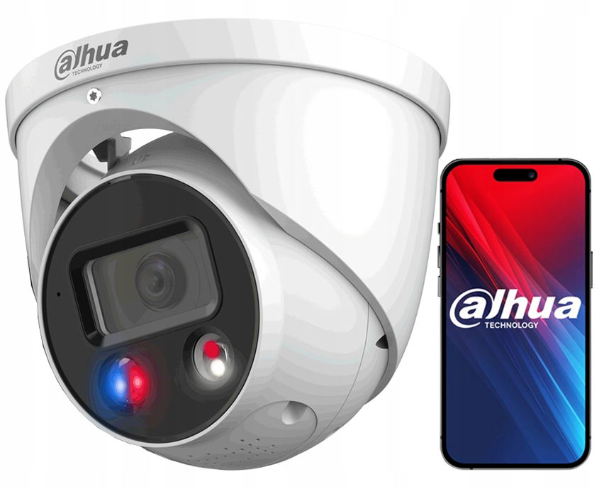 Kopuľková Ip kamera s mikrofónom 5Mpx Ir 50m WizSense TiOC Dahua