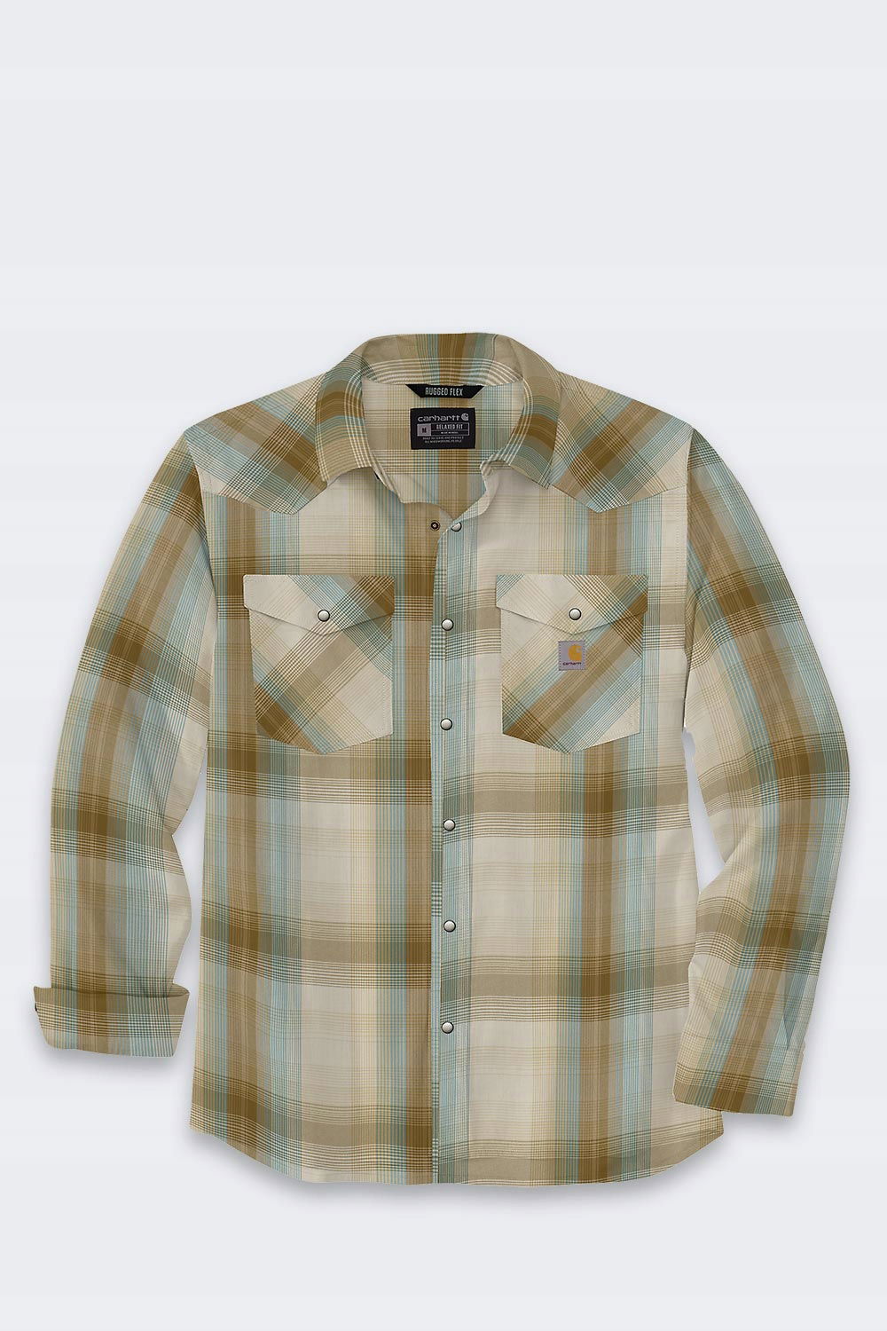 Košeľa Carhartt Montana Light SnapFront Chalk