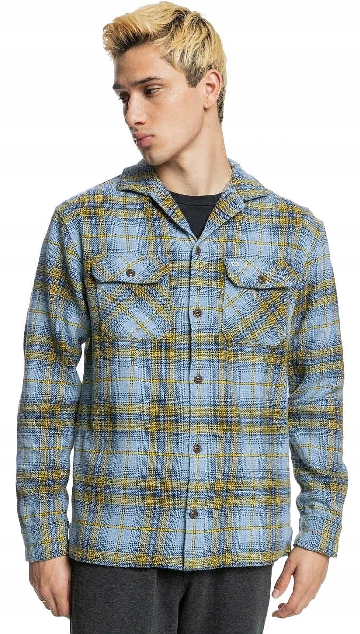košeľa Quiksilver Lyneham Ls BKF2/Citadel