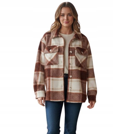 košeľová bunda Abercrombie&Fitch Xs 34 sherpa