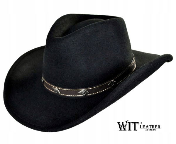 Kovbojský klobúk Cobra Vlnený Witleather