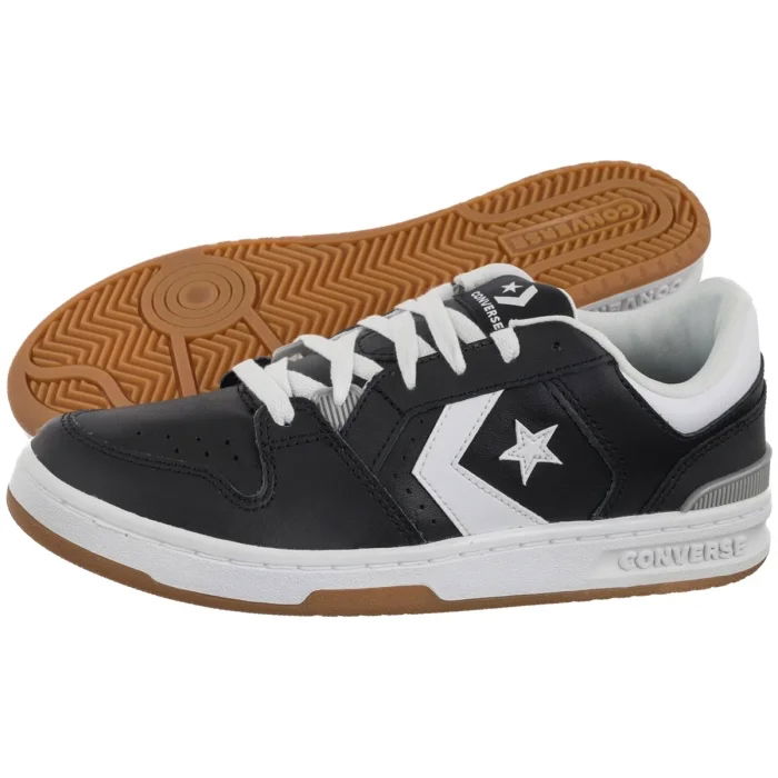 Kožené pánske tenisky Converse CL98 Black Area A13315C čierne