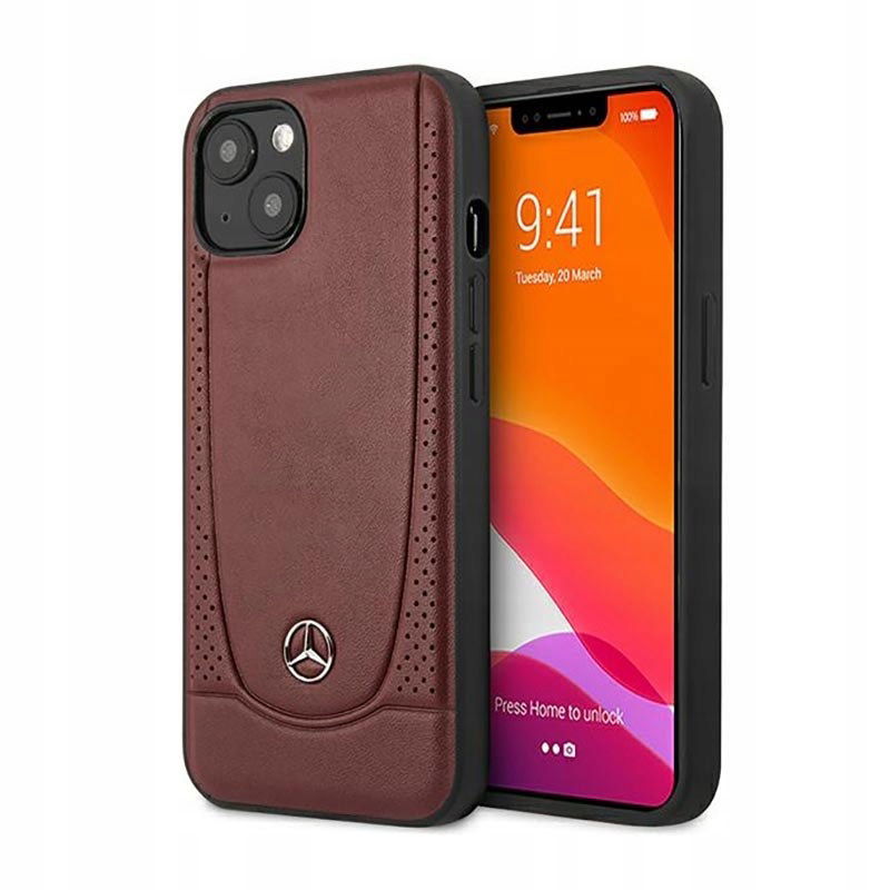 Kožené puzdro Mercedes Urban Line pre iPhone 14 Plus