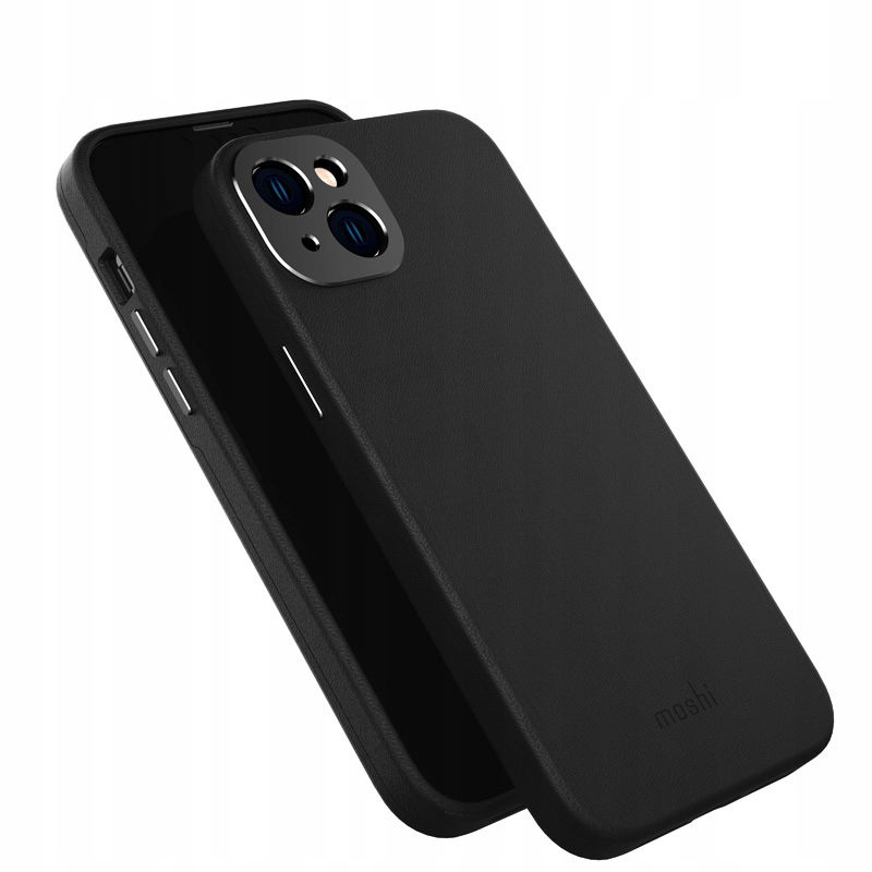 Kožené puzdro pre iPhone 14 Plus (Midnight Black)