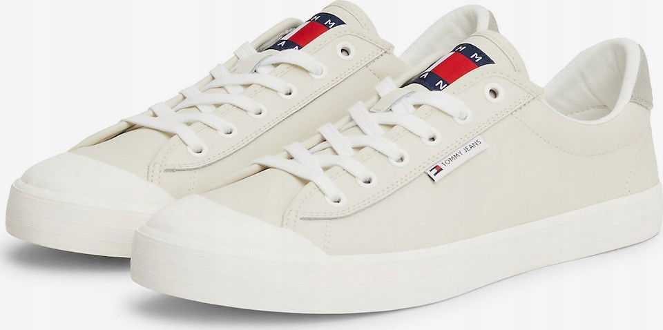 Kožené topánky Tommy Hilfiger Th Bumper Vulc 44