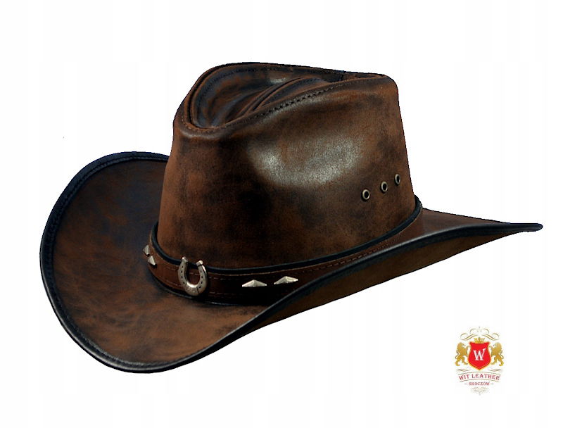 Kožený kovbojský klobúk Benson Witleather Skoczów