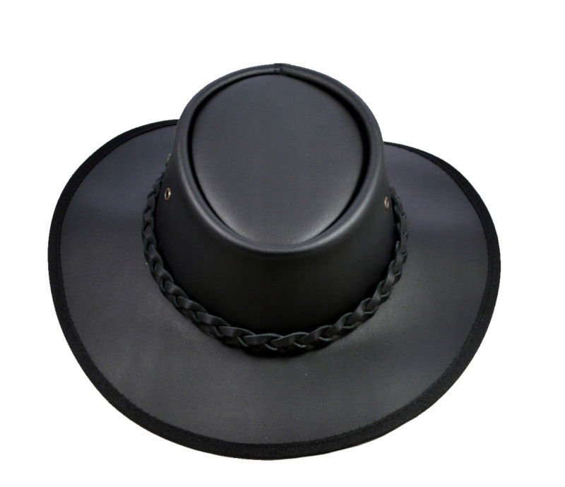Kožený kovbojský klobúk Western Morgan Outback