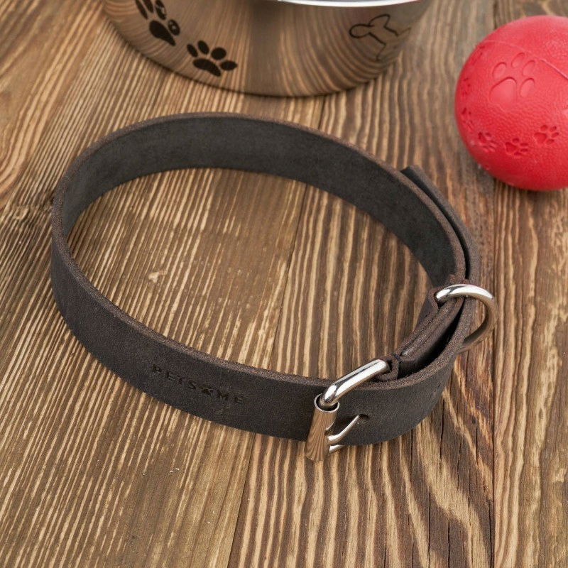 Kožený obojok pre psa veľkosť L/XL Petsome 16P02L