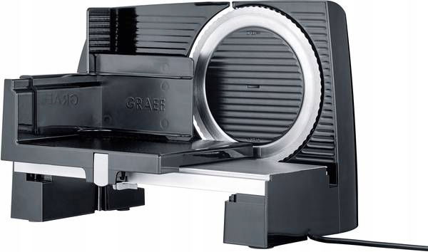 Krájač Graef S10002 170W čierny – presný a štýlový do kuchyne