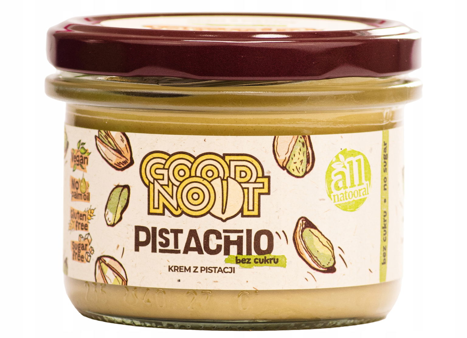 Krém Z Pistácie Bez Cukru Good Noot 200 G