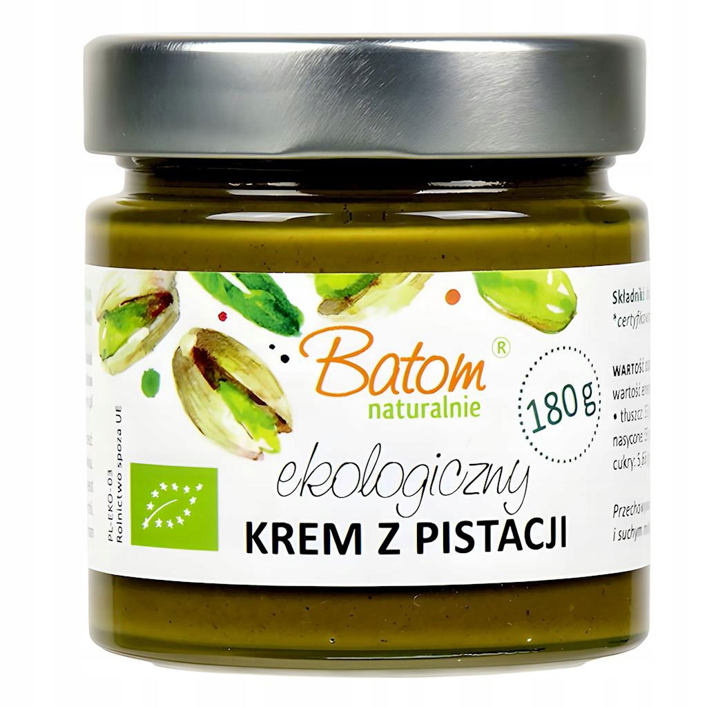 Krém Z Pražených Pistacií 100 % Bio 180 g Batom