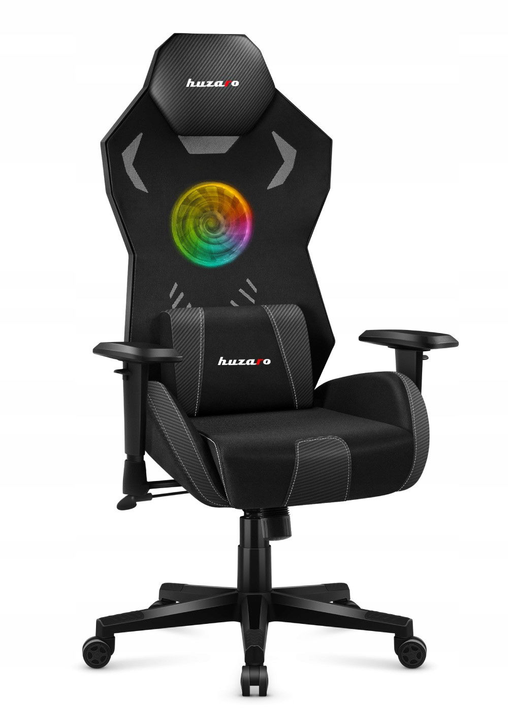 Kreslo Huzaro Combat 7.6 Rgb Čierne