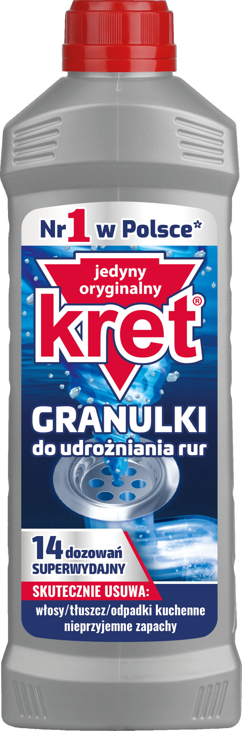 Kret granule na čistenie rúr 0 l