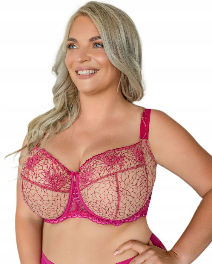 Krisline Podprsenka Soft Full Cup Blush Fuchsia Ružová 100E