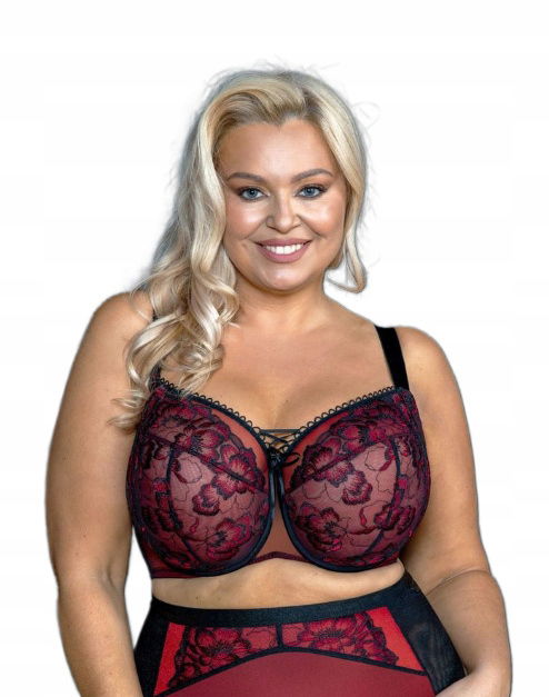 Krisline Podprsenka Soft Full Cup Cabaret Čierna 80 G