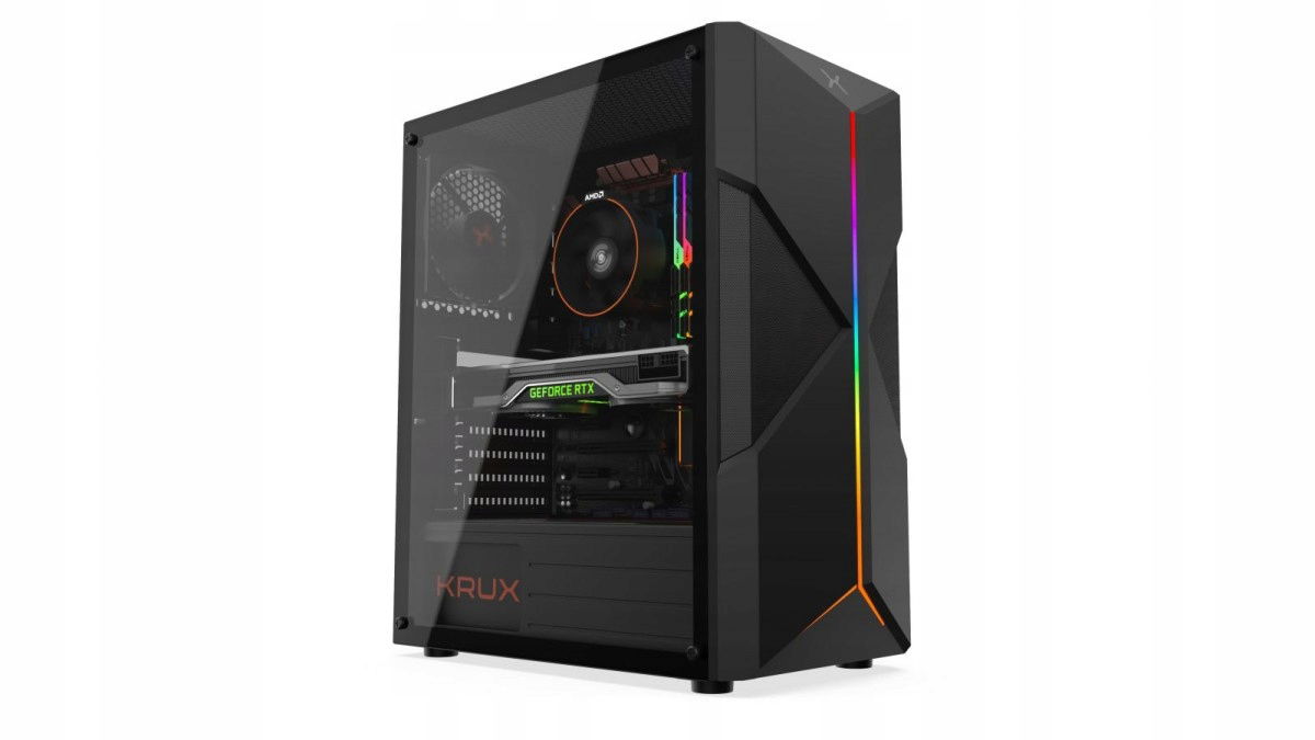 Krux Astral Argb Puzdro Midi Tower Atx