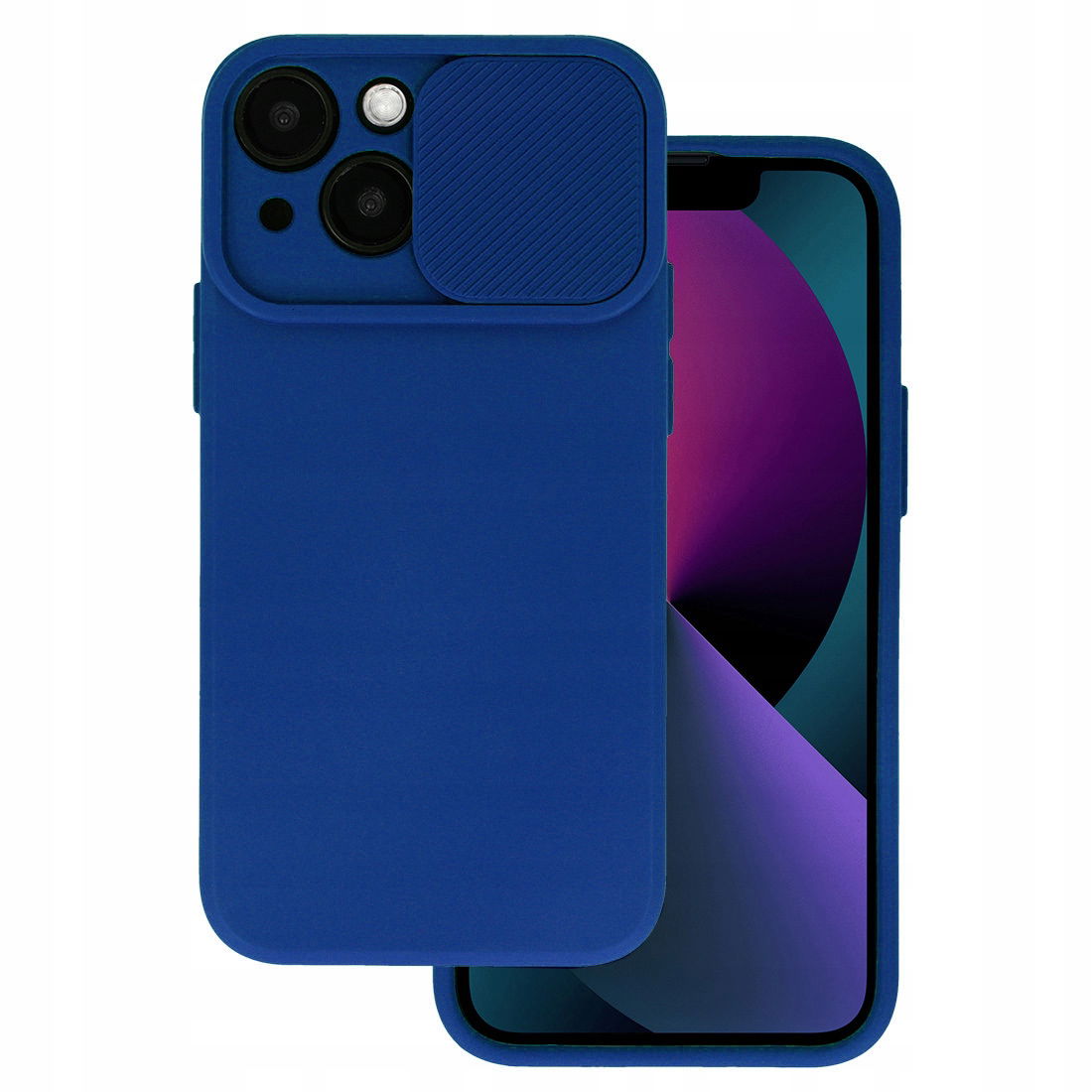 Kryt na kameru Camshield Soft pre Xiaomi Redmi Note 12 4G, modrý