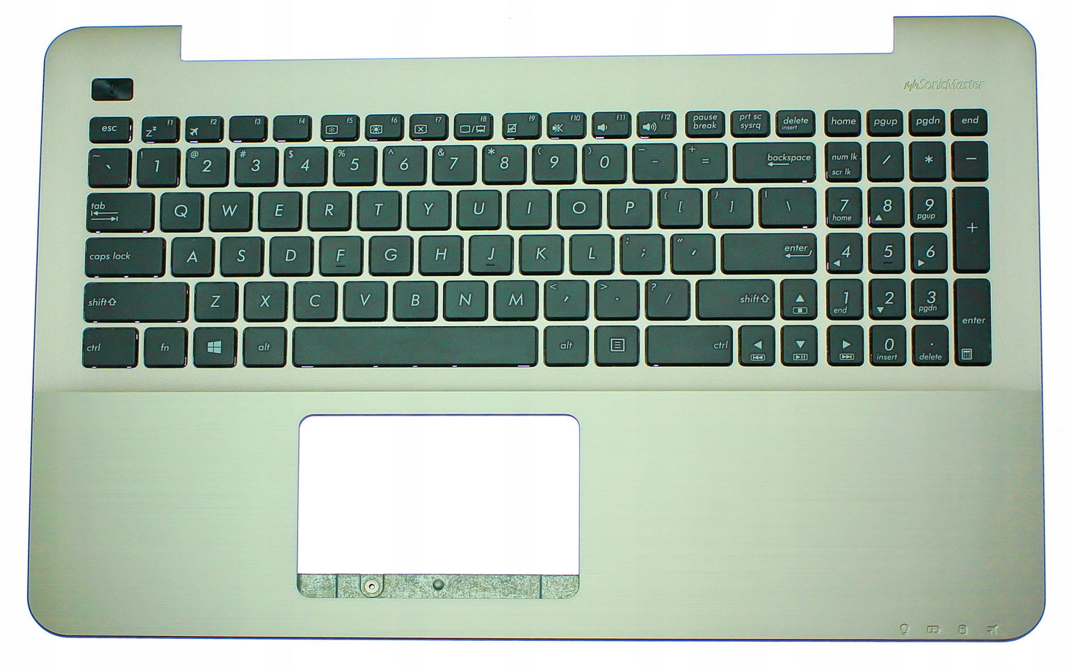 Kryt Palmrest Klávesnice Pre Asus X555 R556 K555