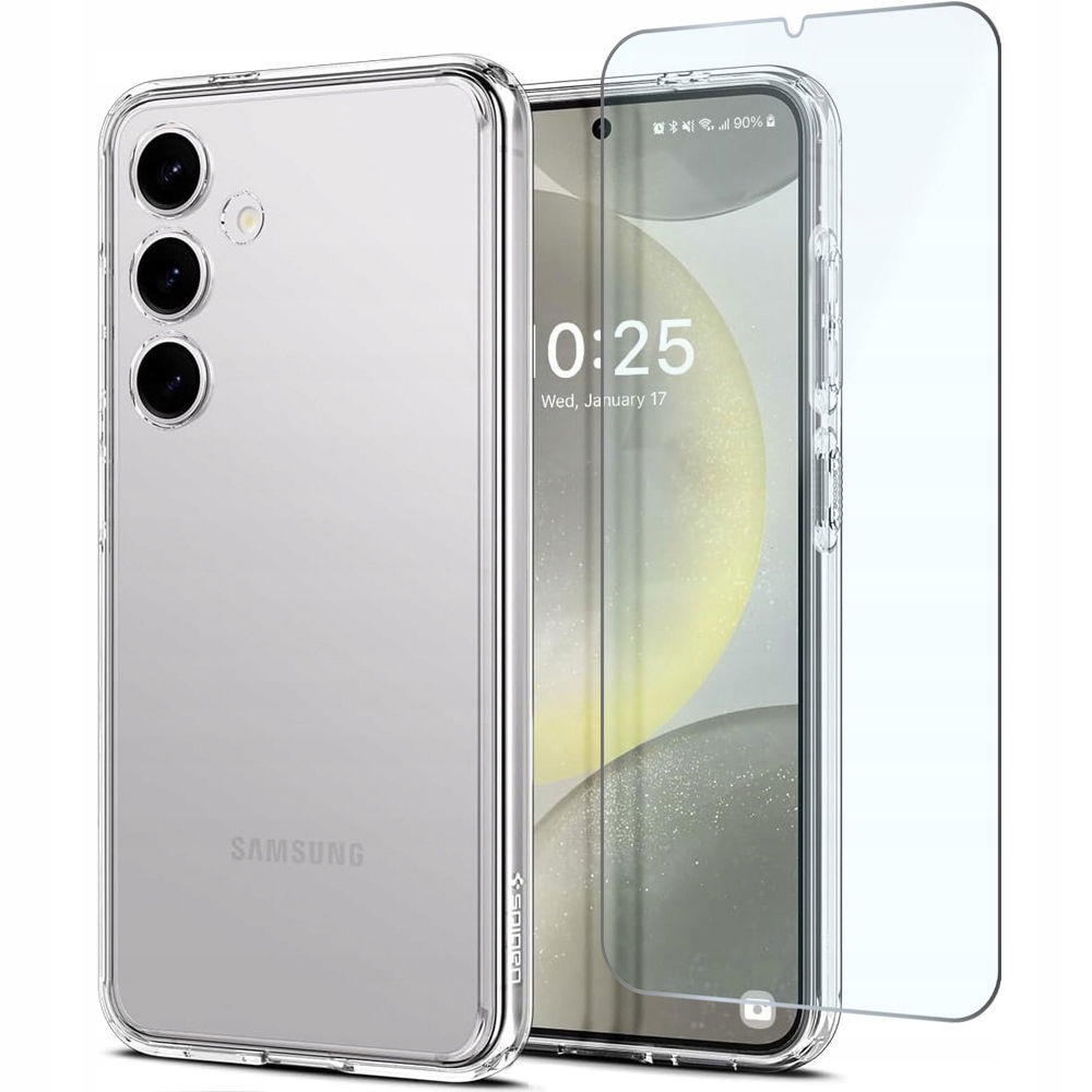Kryt Spigen Ultra Hybrid pre Samsung S24 S921 krištáľovo číry ACS07349