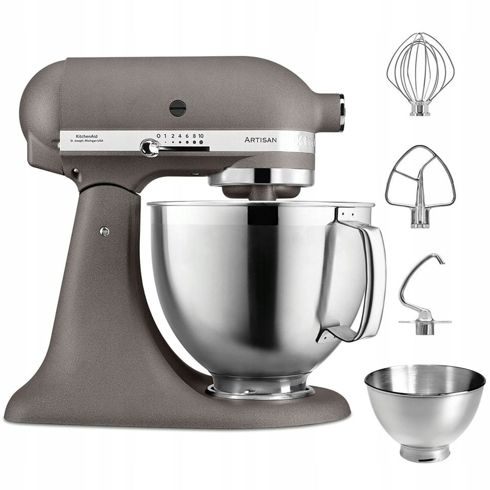 Kuchynský robot KitchenAid Artisan 5KSM185PSEGR Imperial Grey Šedý