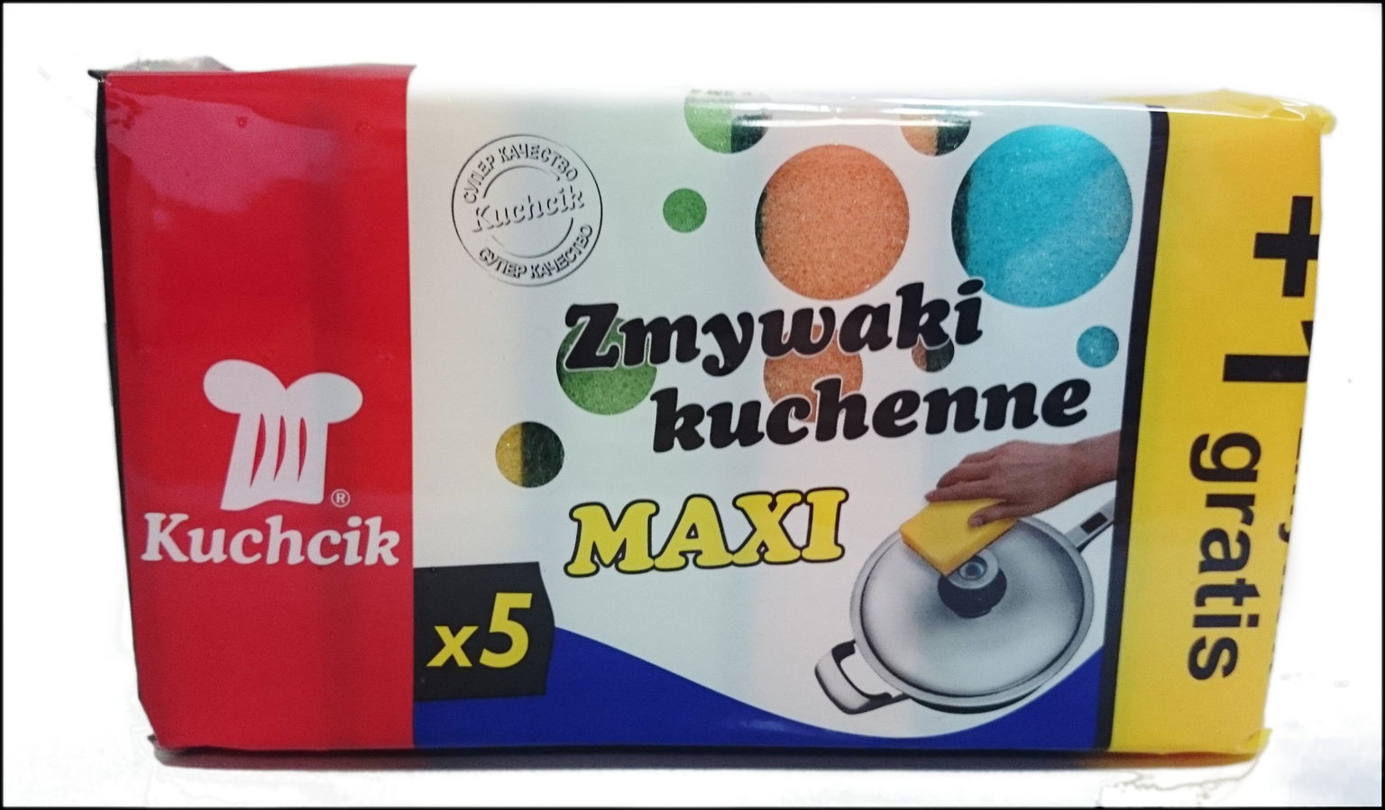 Kuchynský umývač riadu Kuchcik Maxi 5 kusov 1 zdarma