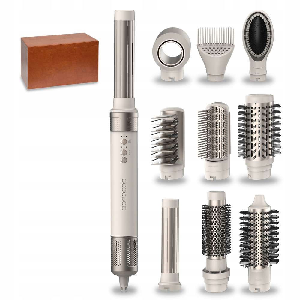 Kulmofén Cecotec CeramicCare 10in1 AirGlam Champagne