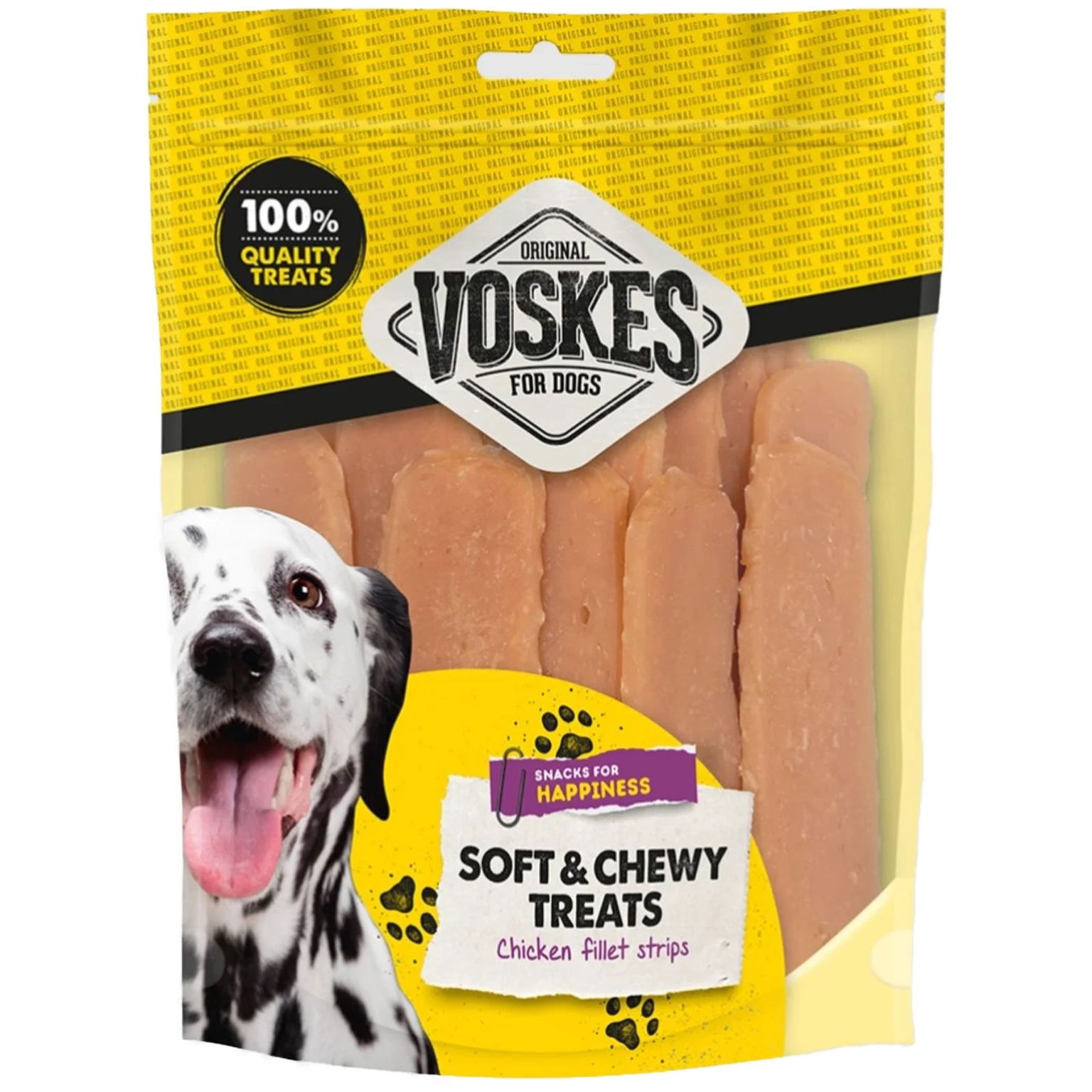Kuracie Prúžky Pre Psa, Prírodná Mäsová Pochúťka, Hryzátko Pre Psa 400 G