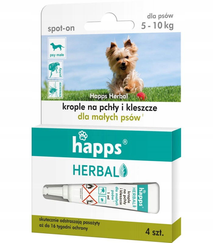 kvapky na blchy a kliešte pre malé psy do 10 kg