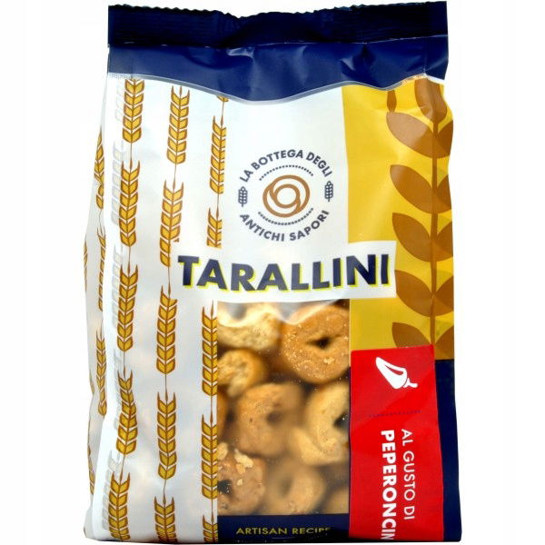 La Bottega Degli Peperoncino Taralli talianska desiata s chilli 250 g