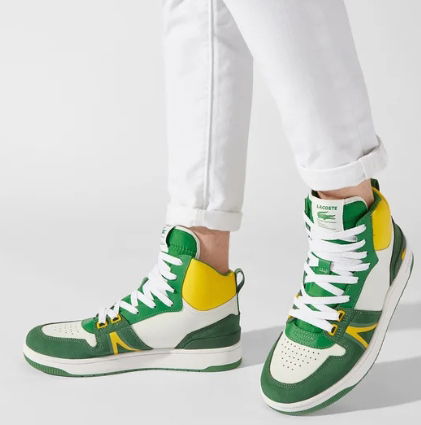 Lacoste L001 MID 123 pánska športová obuv módne tenisky pre mládež
