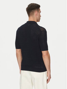 lacoste Pánsky sveter LACOSTE-AH9724 166 Navy Blue, tmavomodrý