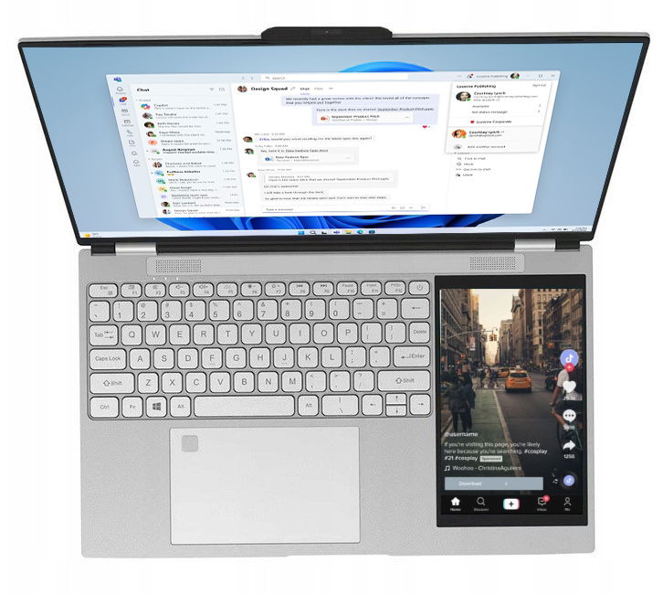 Laptop Dva Obrazovky 15,6/7 Ideálny pre dieťa na internet