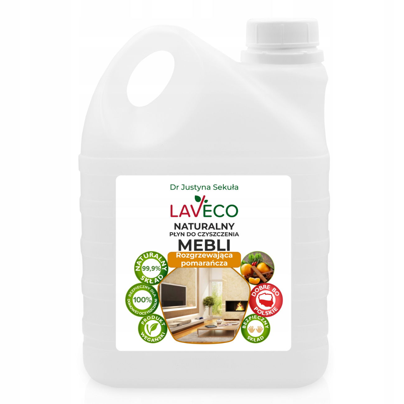 Laveco Prírodná tekutina na nábytok – ohrievacia 2 l