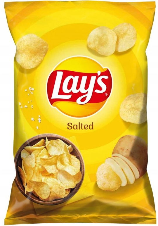Lay's Vyprážané zemiakové lupienky solené 130g
