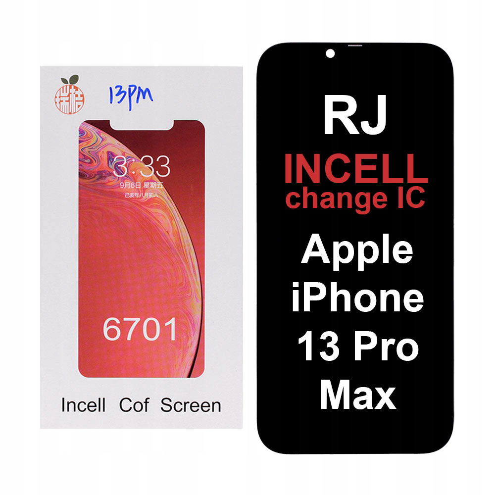 LCD Displej Rj Incell Rámček Vymeniteľný IC Čip Apple iPhone 13 Pro Max