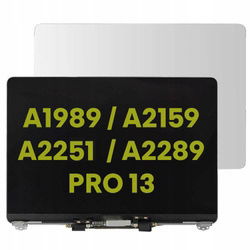 LCD displej s klapkou pre MacBook Pro 13 A1989 A2159 A2289 A2251