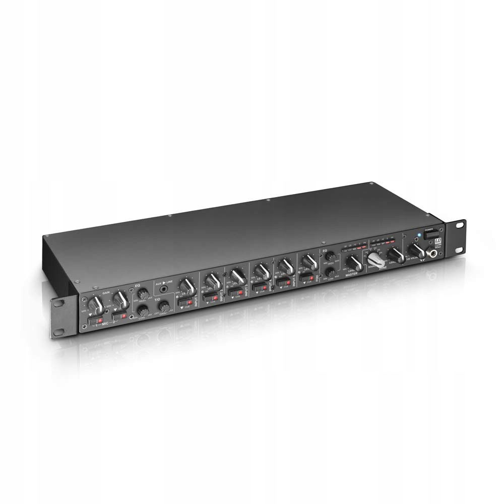 LD Systems Zone 622 2-zónový mixér 19, 1U