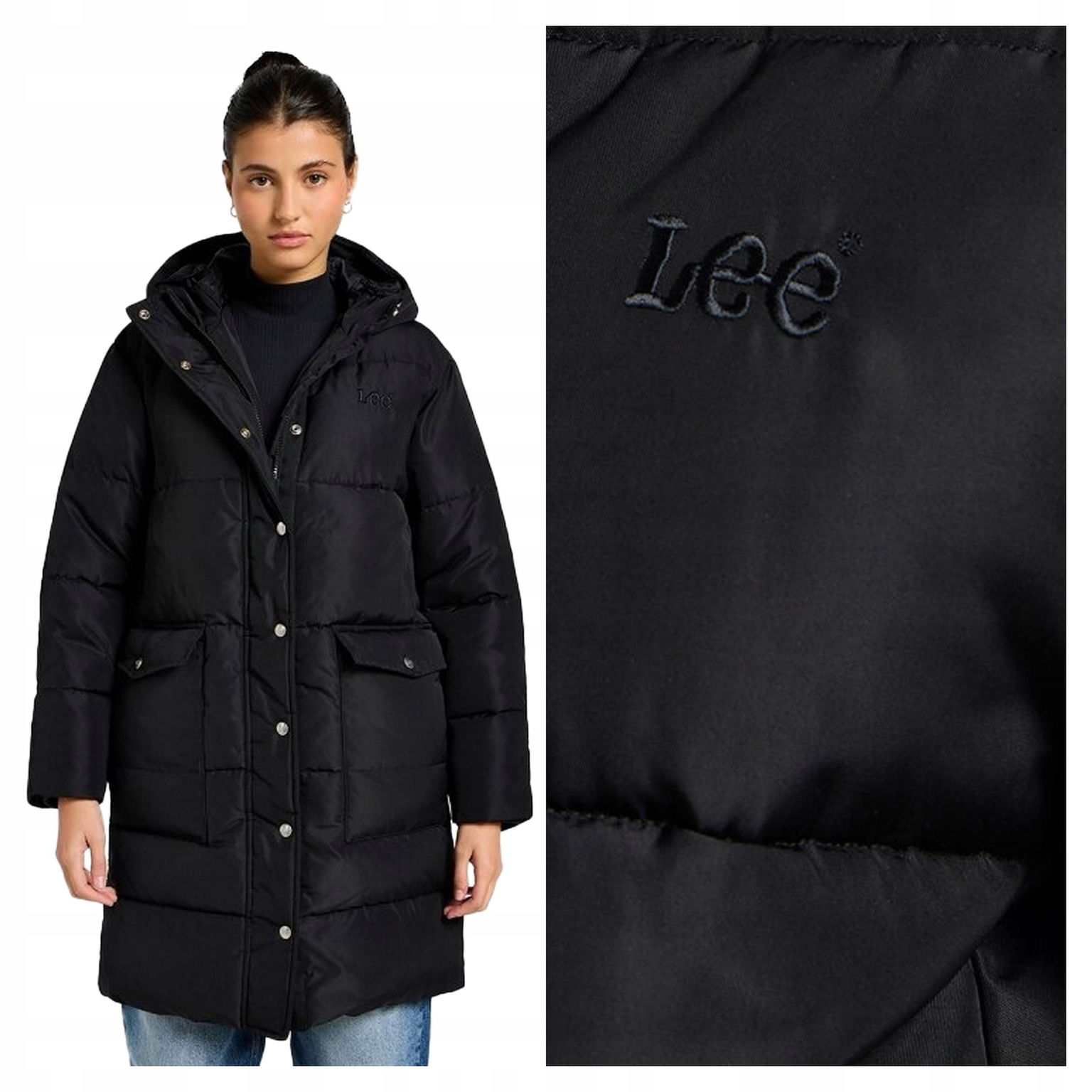 Lee Long Puffer Jacket XL Dámska zimná bunda