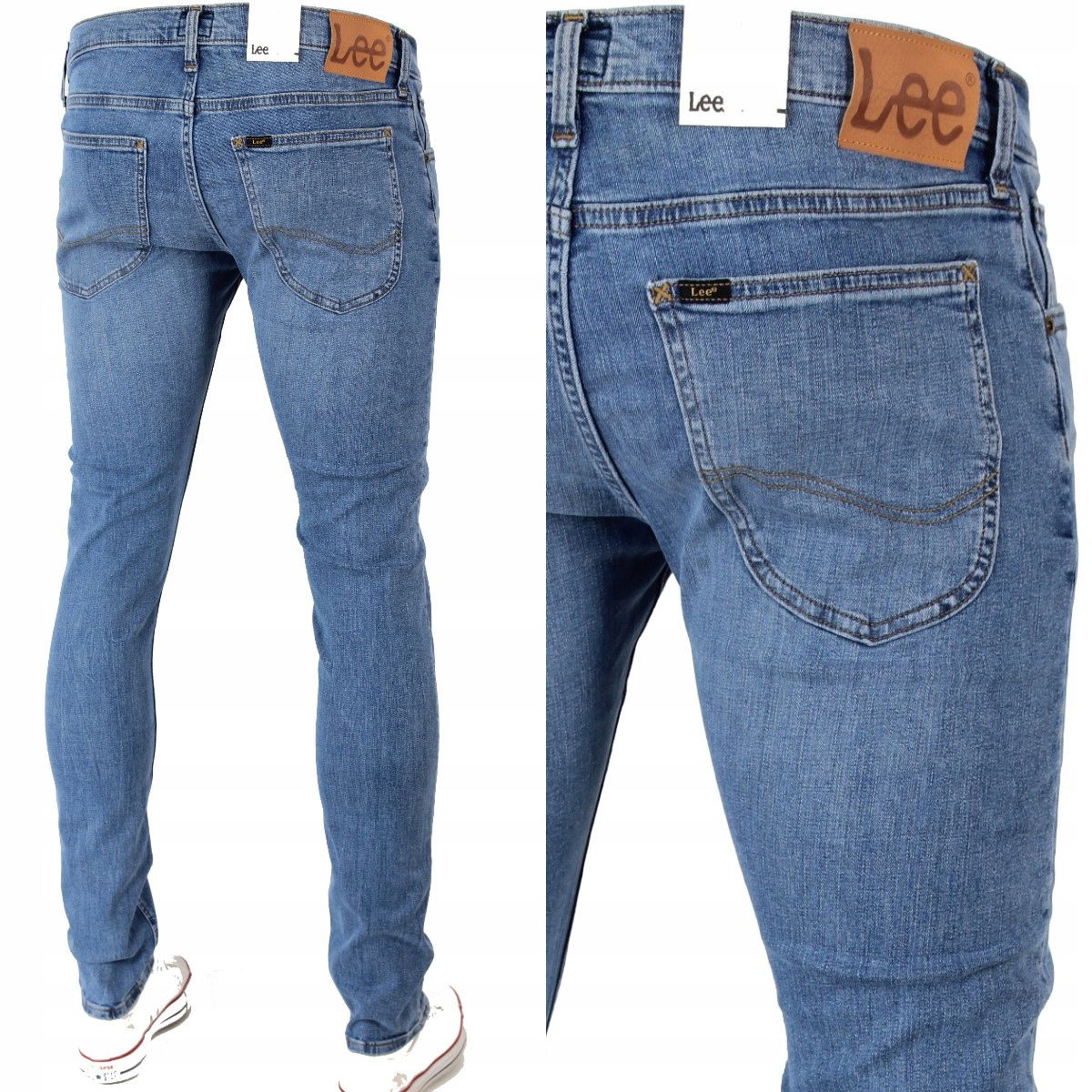 Lee Luke Slim Tapered Džínsy W34 L32