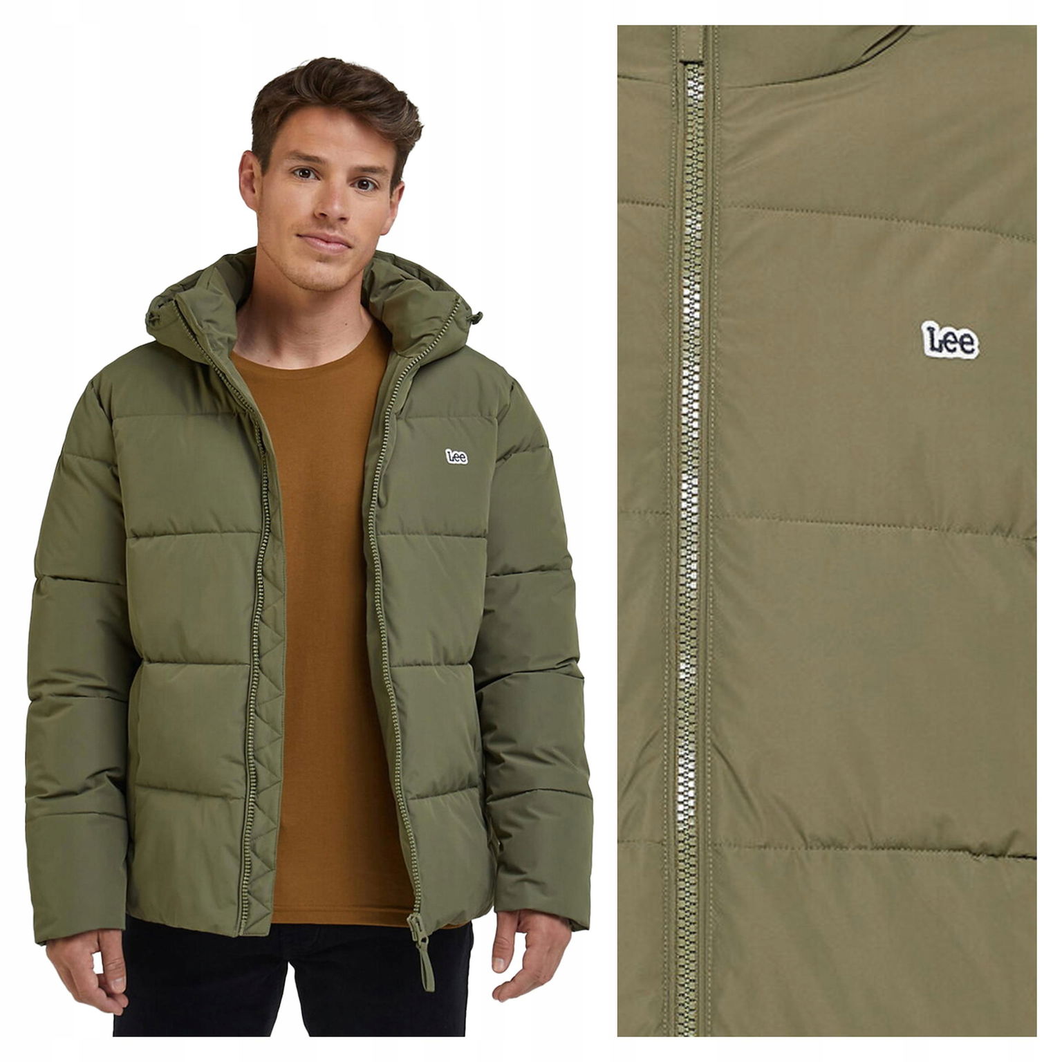 Lee Puffer Jacket XXL Pánska zimná bunda