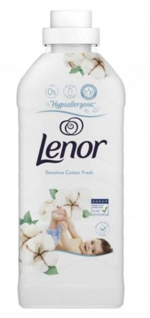 Lenor Aviváž Sensitive Cotton Hypoalergénna 800 ml