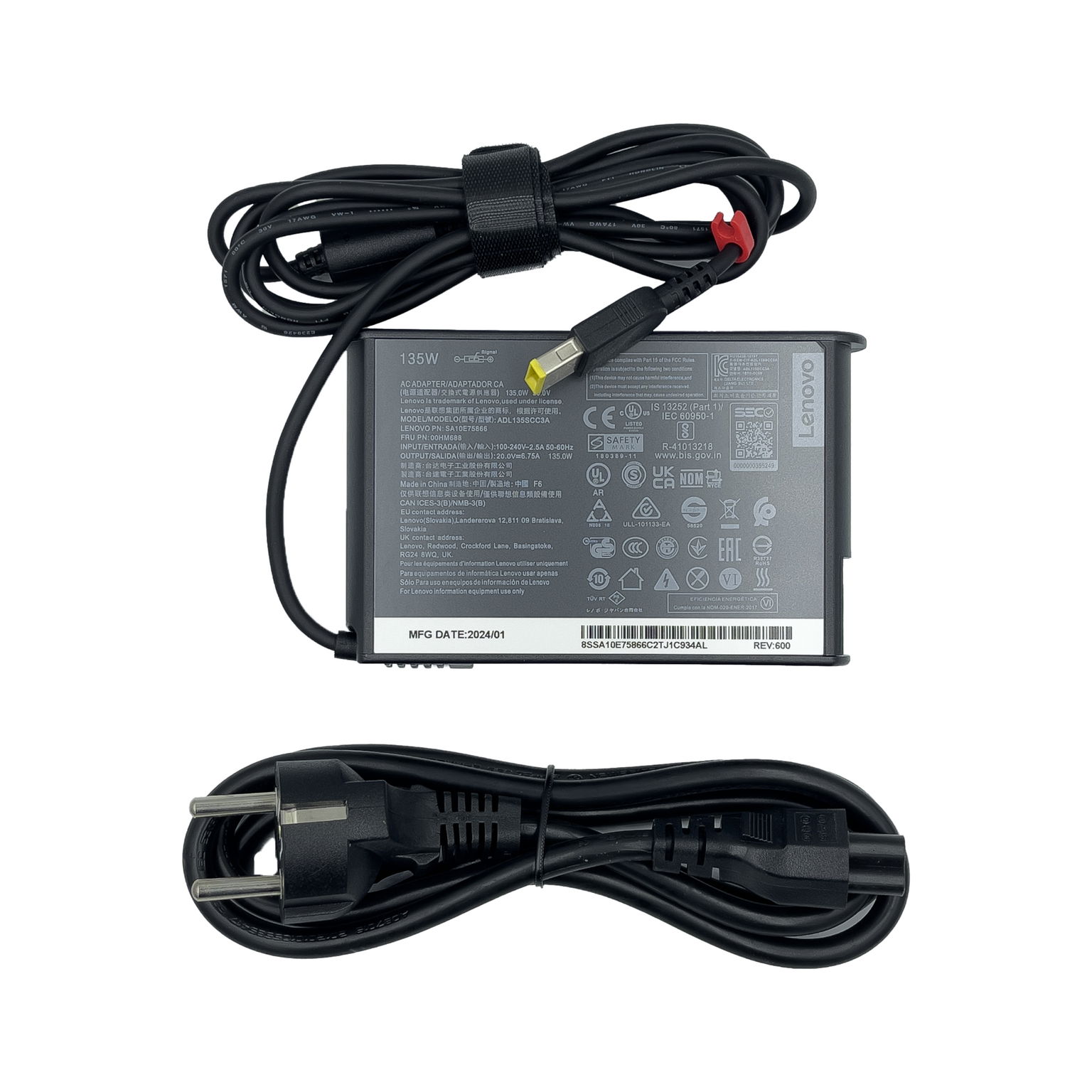 Lenovo 135W Slim Ac adaptér pre