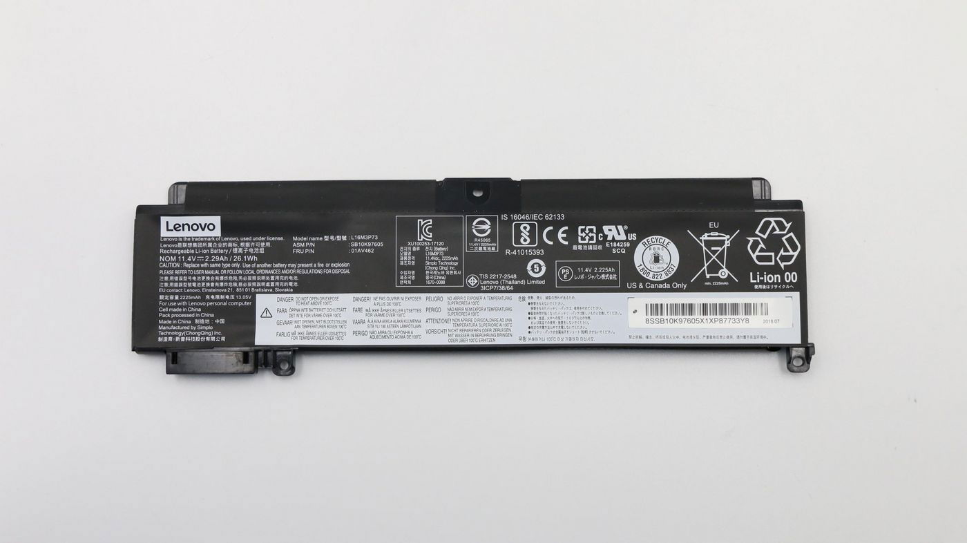 Lenovo Internal,3c,26Wh,LiIon,PAN