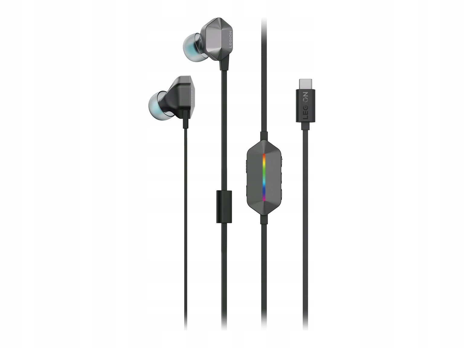 Lenovo Rgb Gaming In-Ear Headphones Legion E510 7.1 Built-in microphone