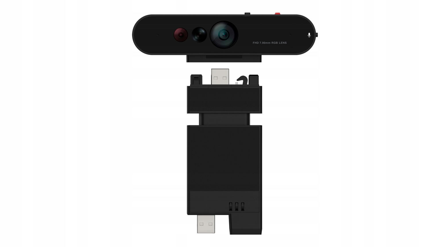 Lenovo ThinkVision MC60 (s) webová kamera 1920 x 1080 px Usb 2.0 Čiern
