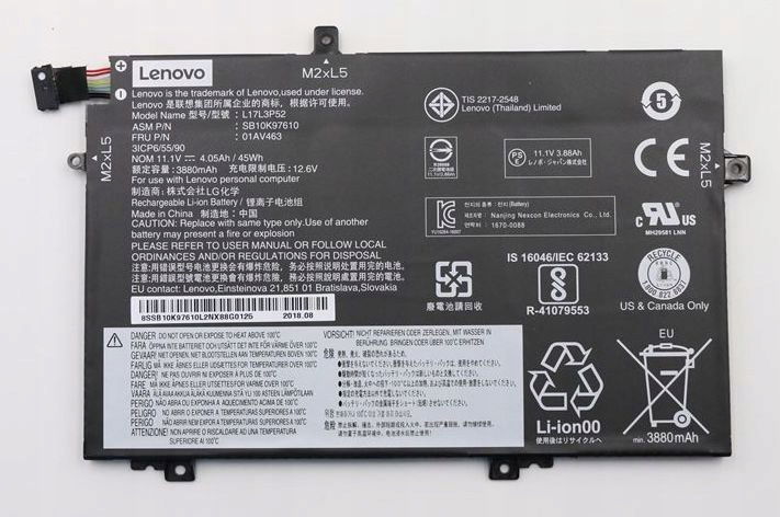 Lenovo Vnútorná batéria 3C 45WH LI