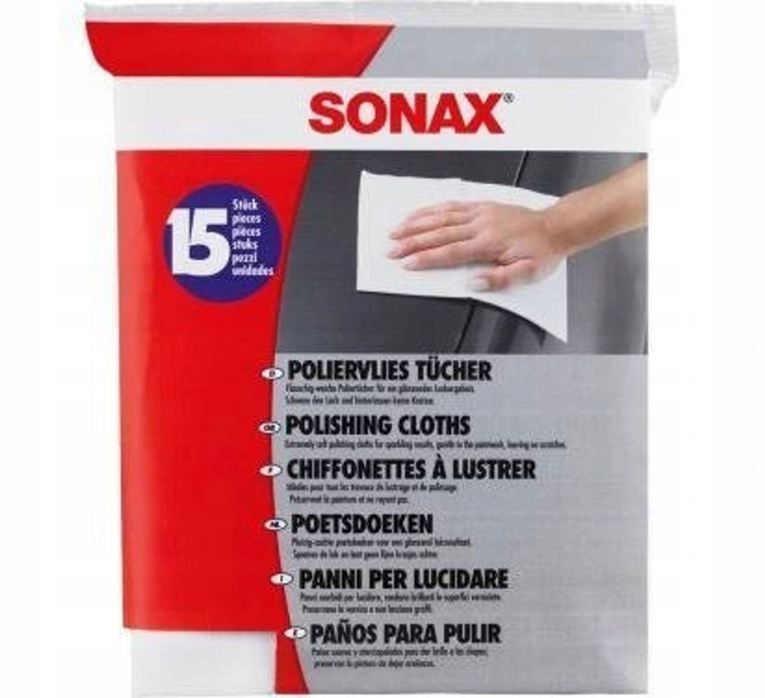 Leštiaca handrička Sonax 422.200 15 ks