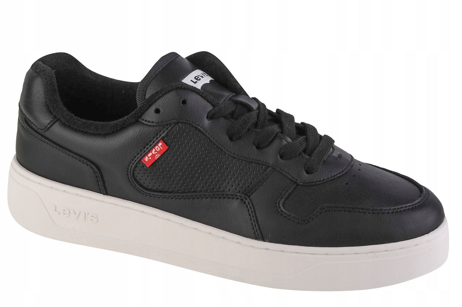 Levi's Glide [43] Pánske kožené tenisky čierne