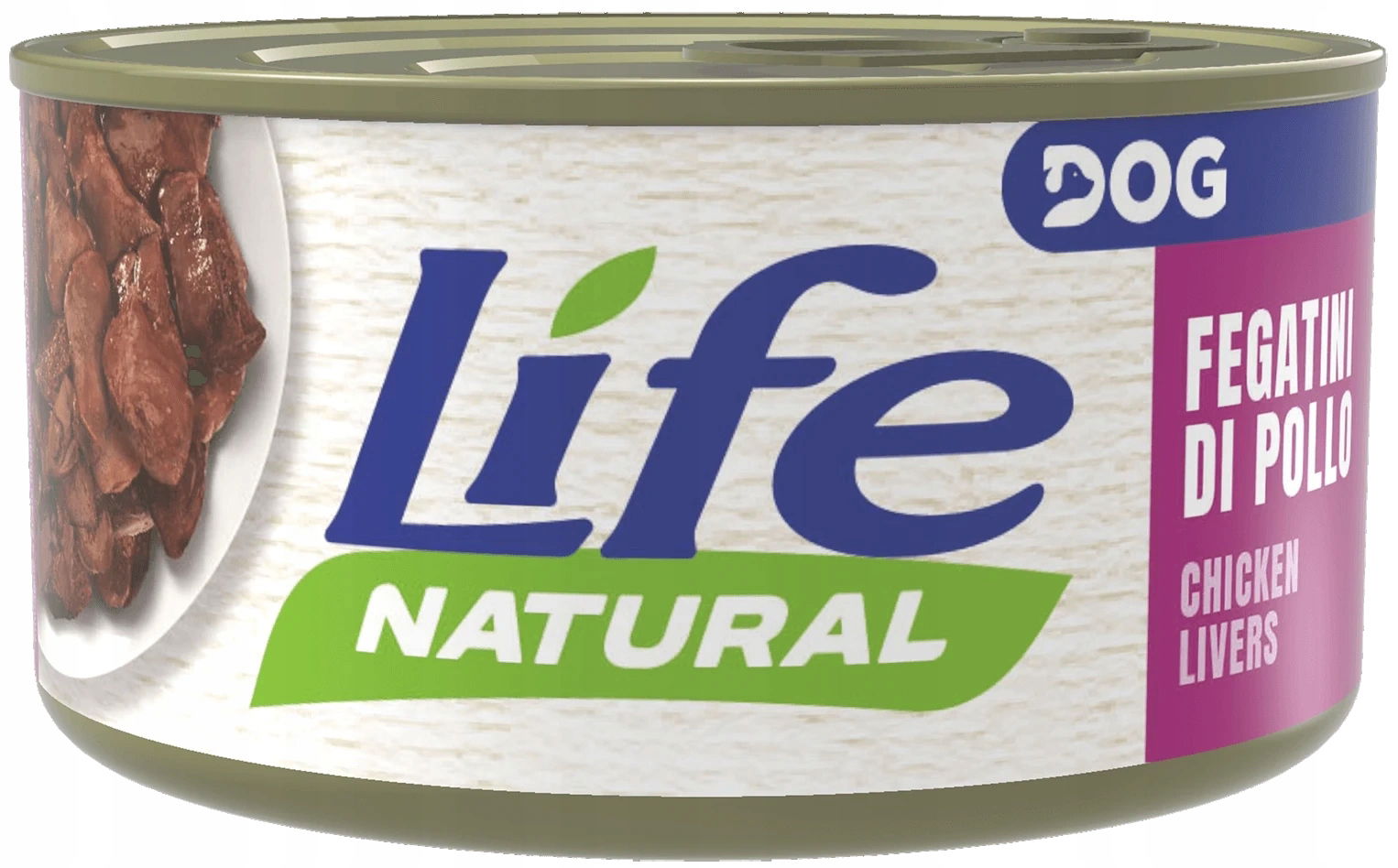 Life Dog plechovka 90g Chicken Liver