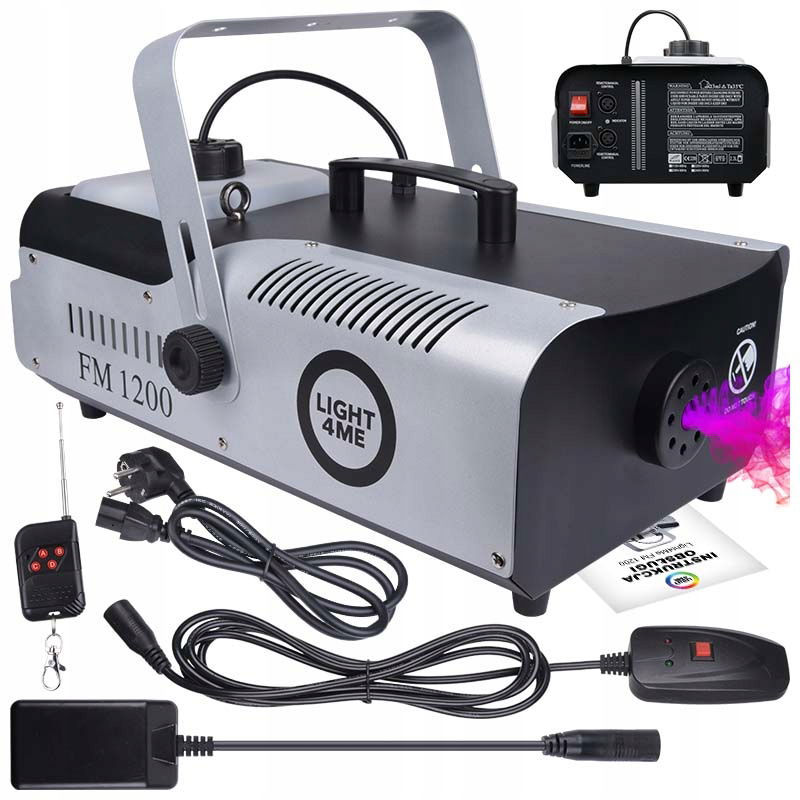 LIGHT4ME Fm 1200 generátor dymu a hmly s diaľkovým ovládaním